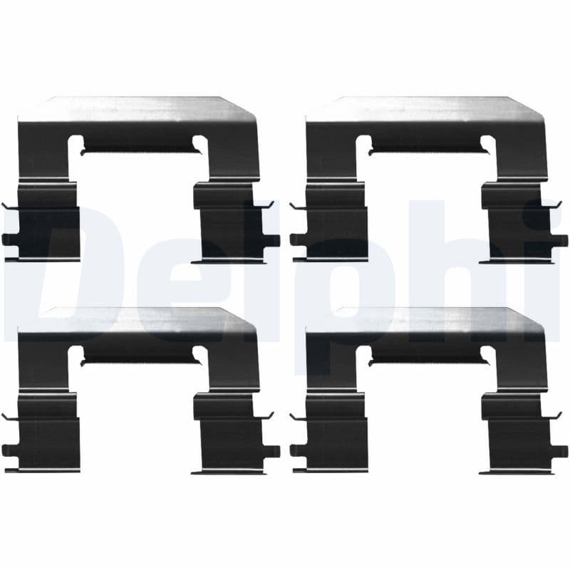 Set accesorii, placute frana DELPHI LX0675