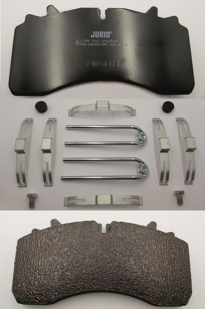 set placute frana,frana disc JURID 2916205390
