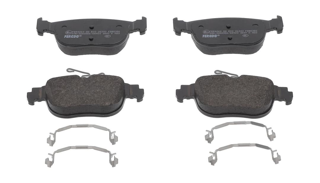 set placute frana,frana disc FERODO PREMIER ECO FRICTION FDB5356