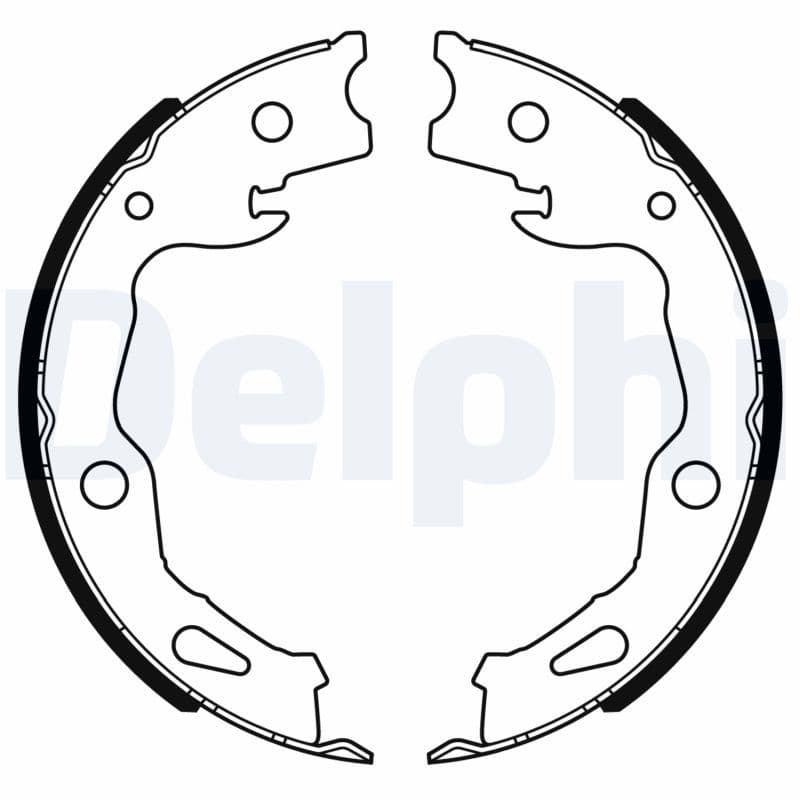 Set saboti frana DELPHI LS2186
