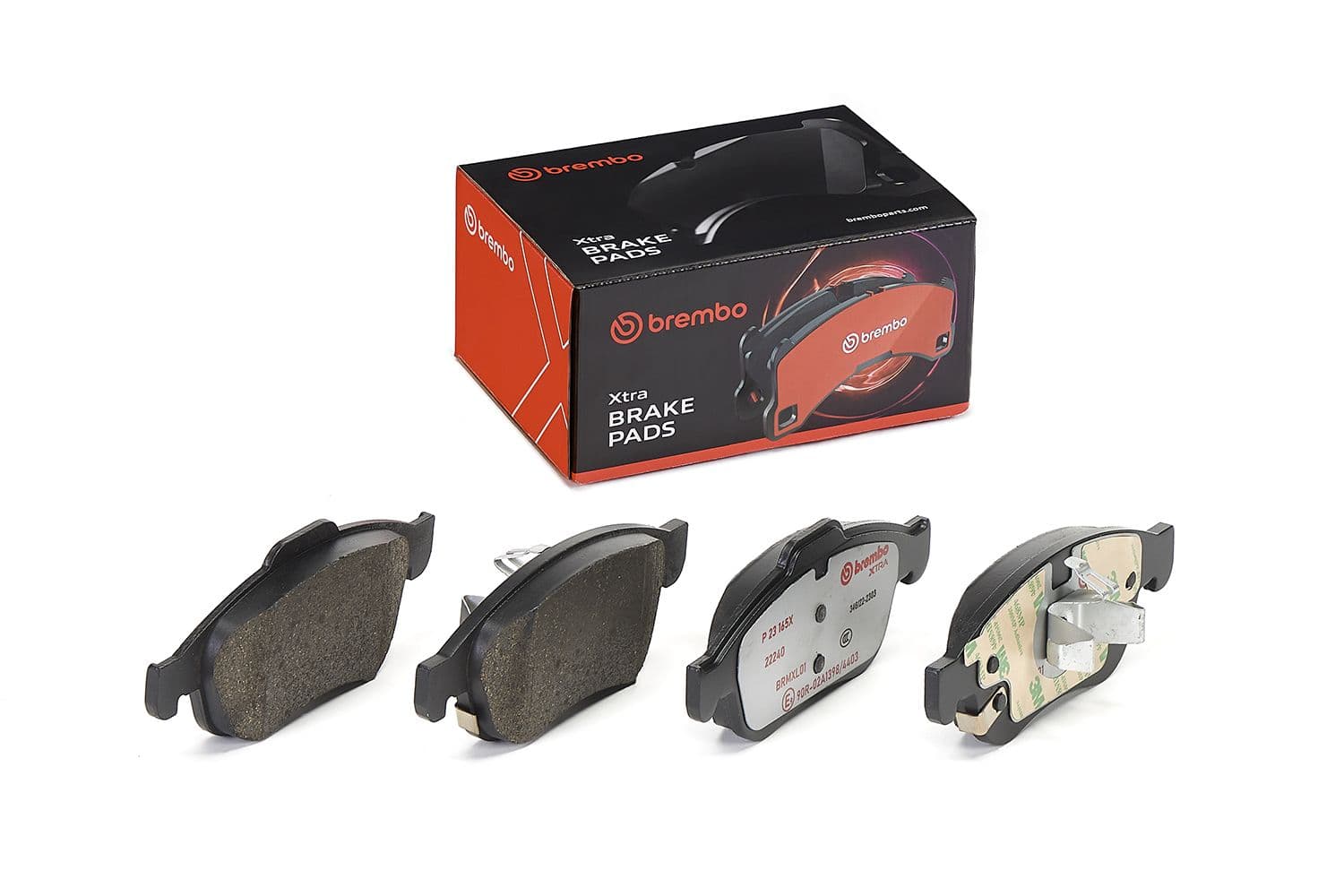 set placute frana,frana disc BREMBO XTRA LINE P 23 165X