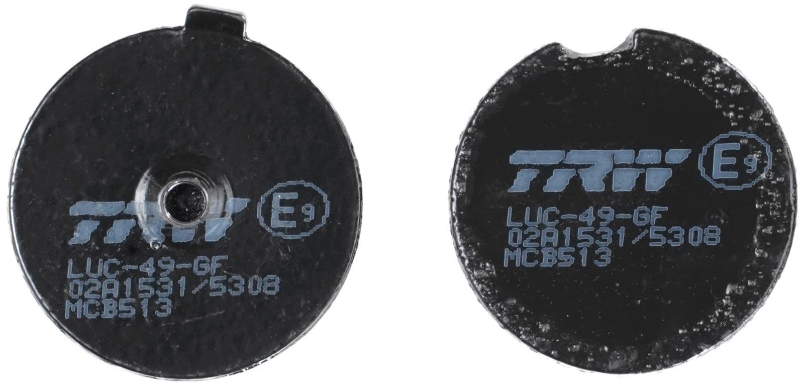 set placute frana,frana disc TRW MCB513