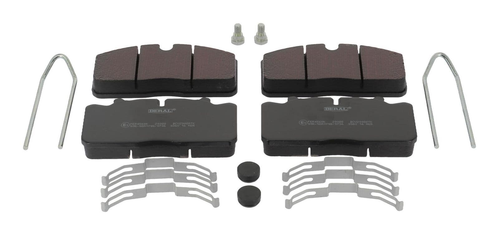 set placute frana,frana disc BERAL BCV29088TK