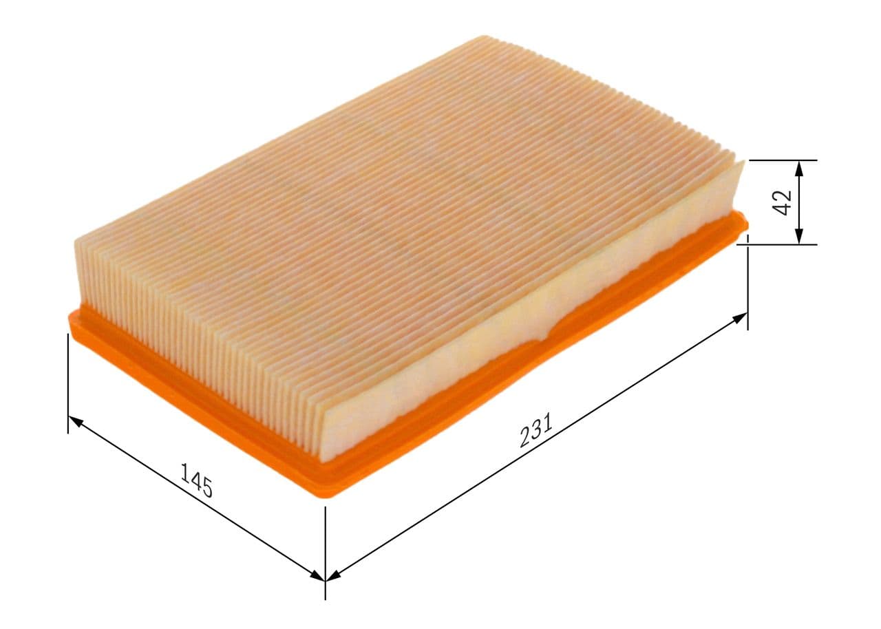 Filtru aer BOSCH F 026 400 037