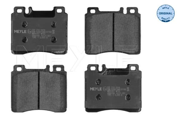 set placute frana,frana disc MEYLE -ORIGINAL: True to OE. 025 213 0318