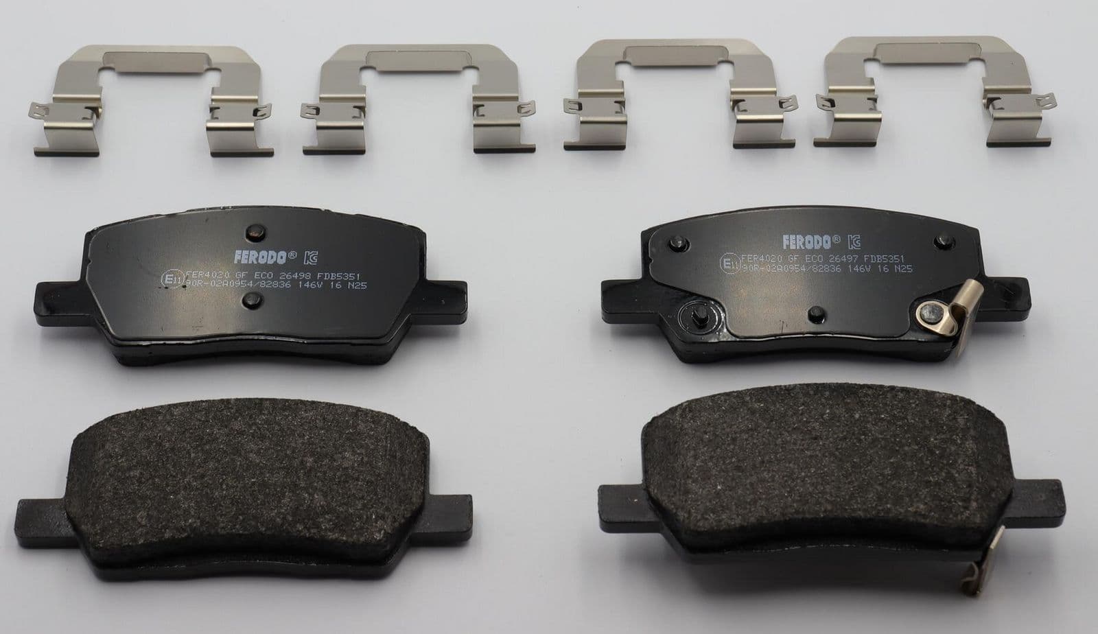 set placute frana,frana disc FERODO FDB5351