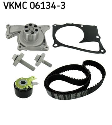 Set pompa apa + curea dintata SKF VKMC 06134-3