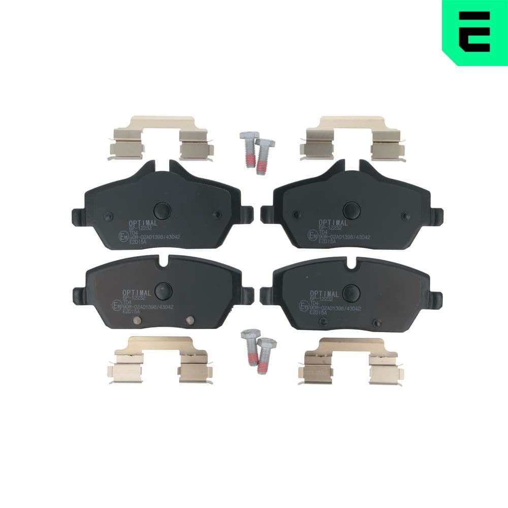 set placute frana,frana disc OPTIMAL BP-12232