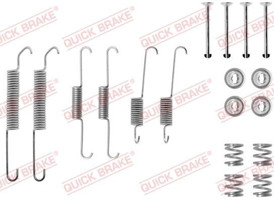 Set accesorii, sabot de frana QUICK BRAKE 105-0590