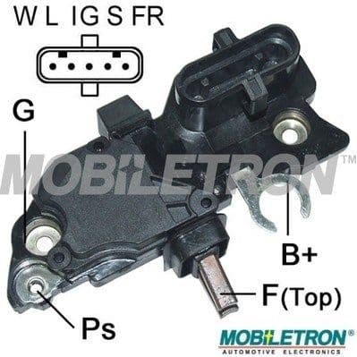 Regulator, alternator MOBILETRON VR-B122B