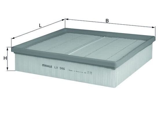 Filtru aer MAHLE LX 946