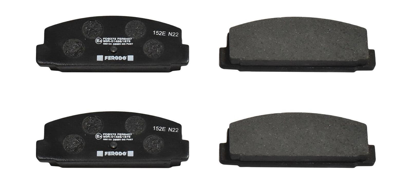 set placute frana,frana disc FERODO PREMIER FDB372