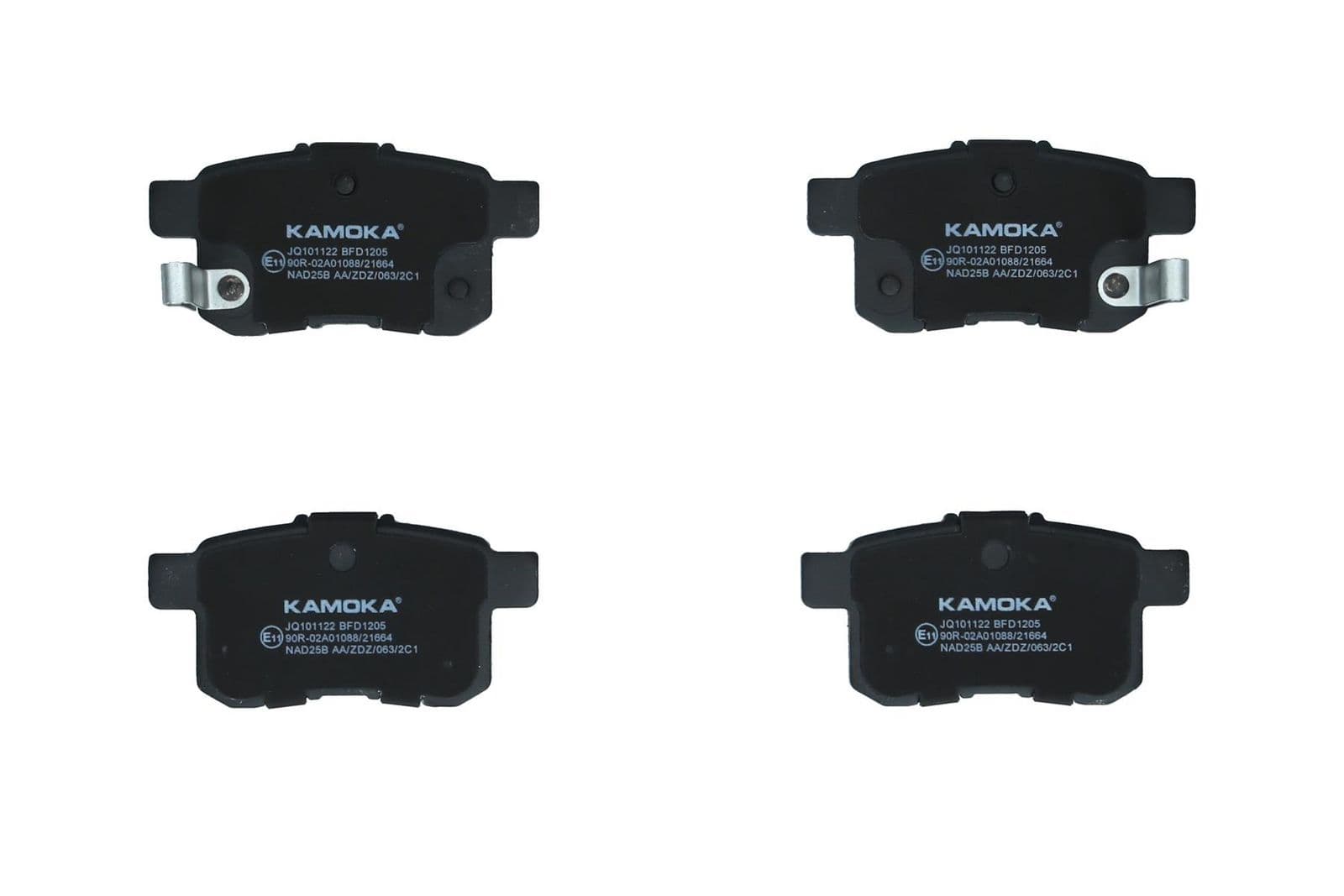 set placute frana,frana disc KAMOKA JQ101122