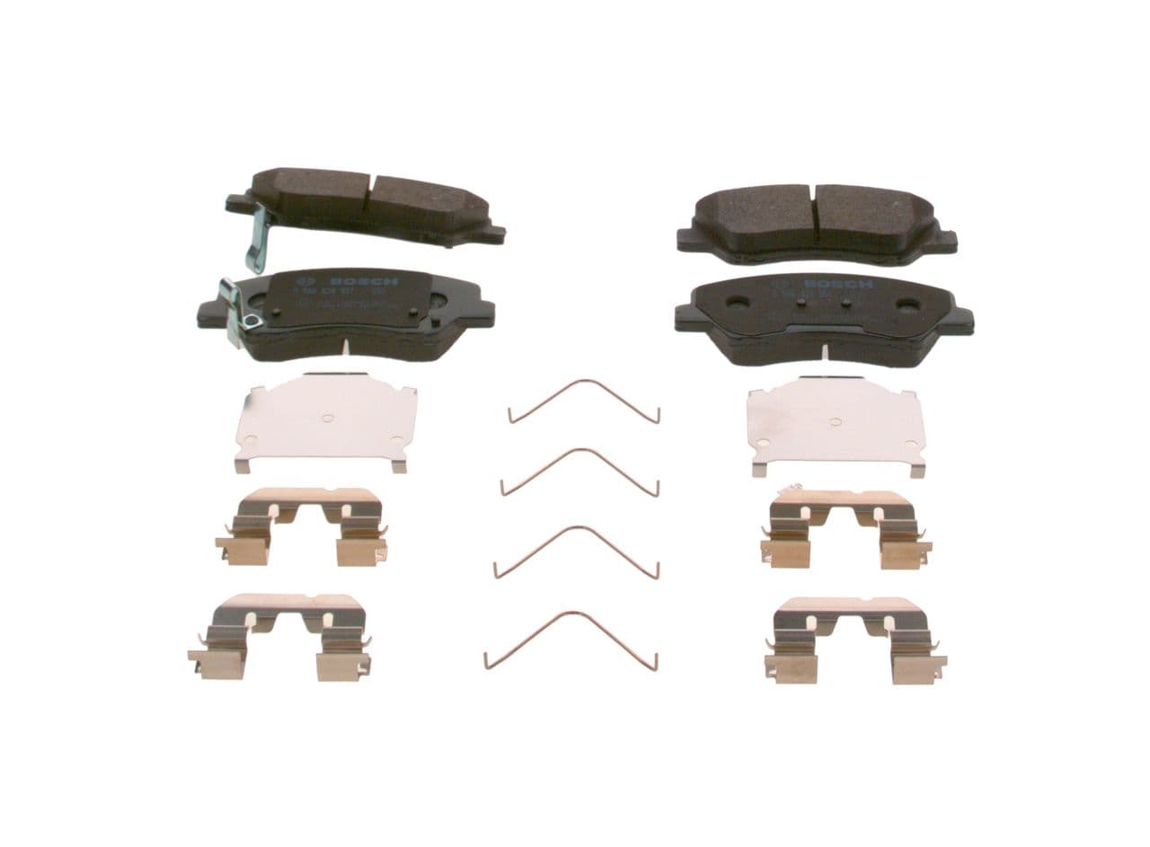 set placute frana,frana disc BOSCH 0 986 424 951