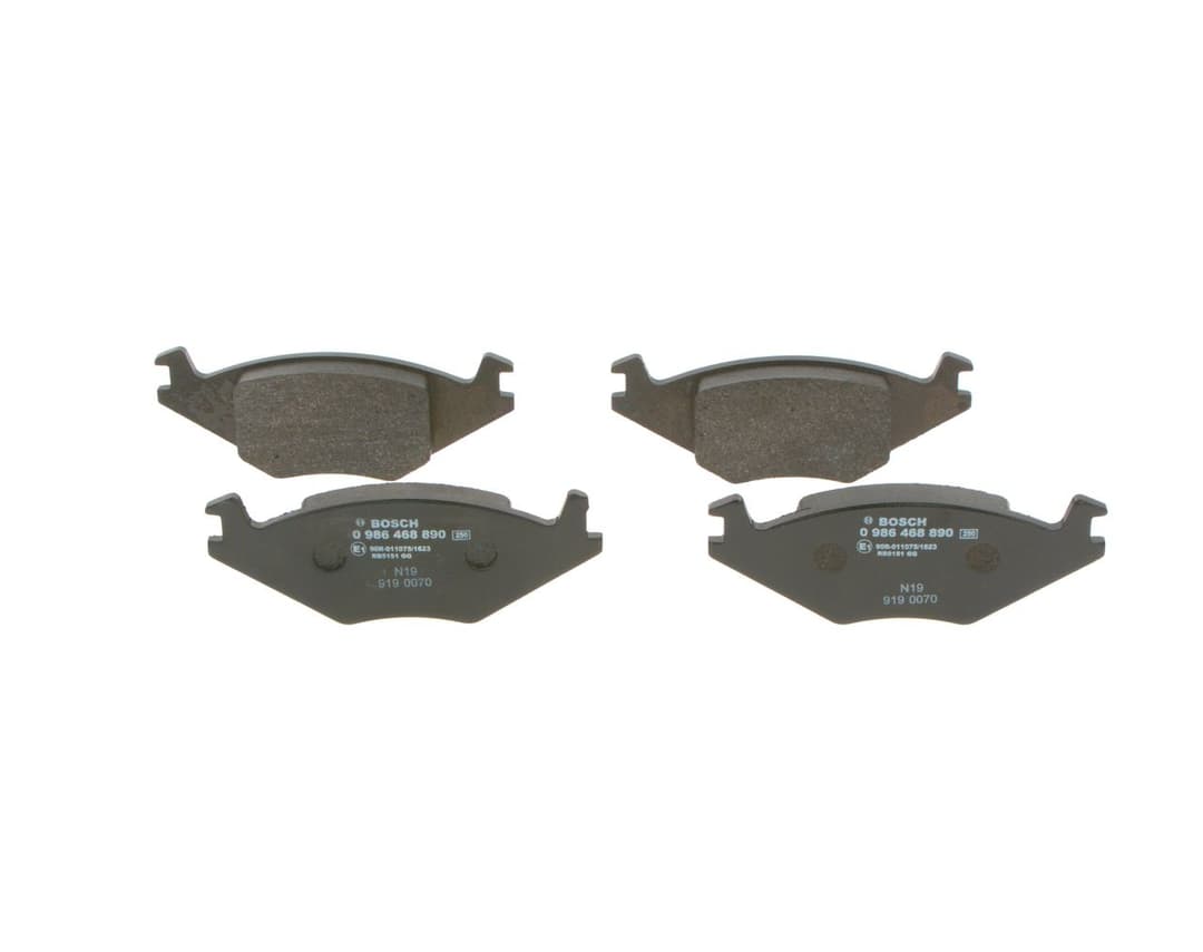 set placute frana,frana disc BOSCH 0 986 468 890