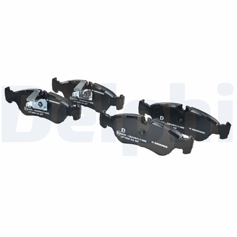 set placute frana,frana disc DELPHI LP1596