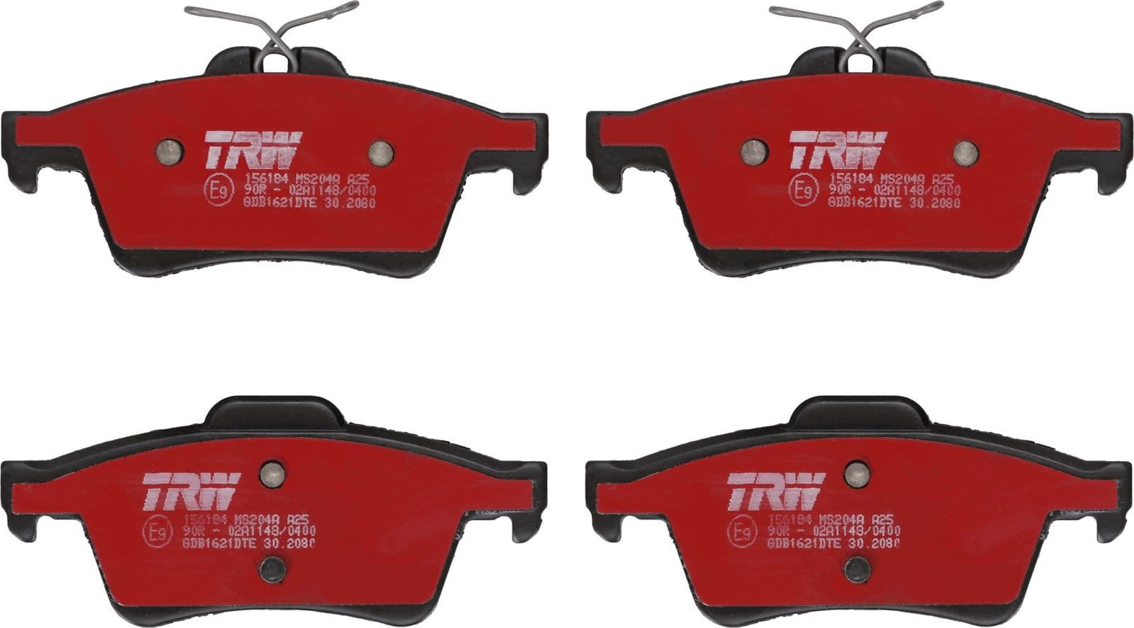 set placute frana,frana disc TRW DTEC COTEC GDB1621DTE