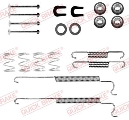 Set accesorii, sabot de frana QUICK BRAKE 105-0055