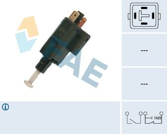 Comutator lumini frana FAE 24516