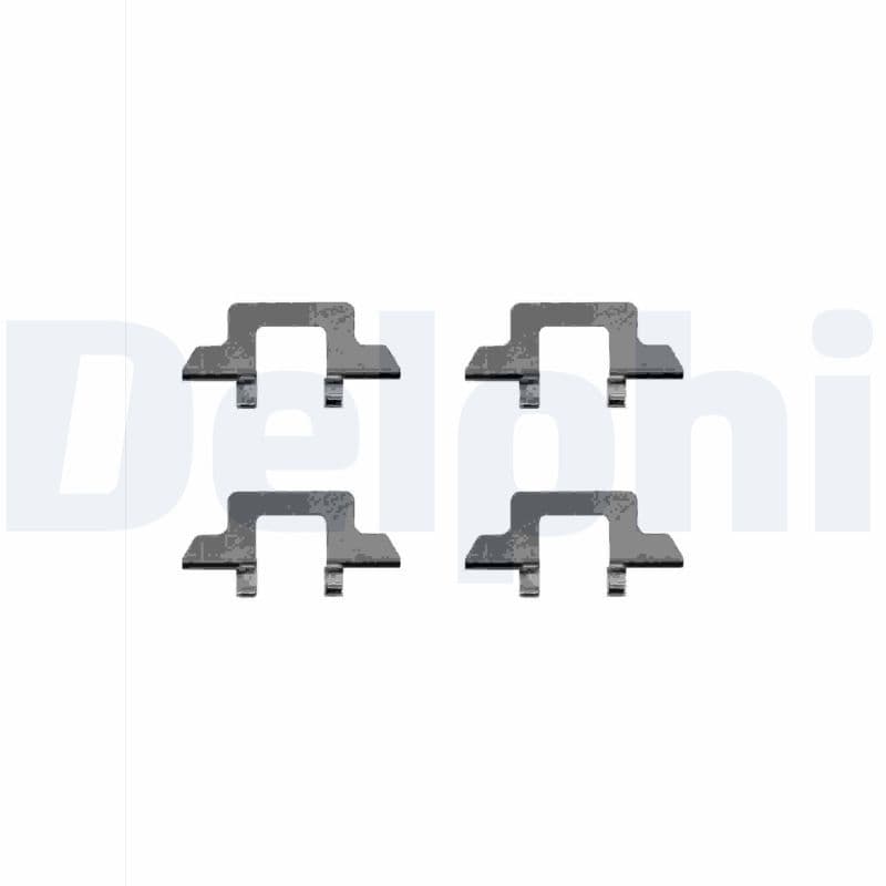 Set accesorii, placute frana DELPHI LX0341