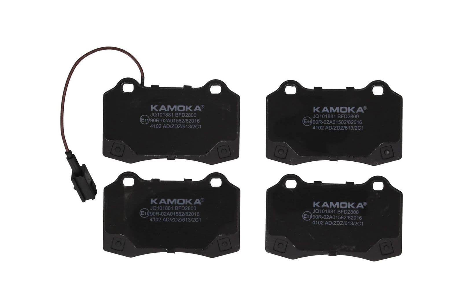 set placute frana,frana disc KAMOKA JQ101881