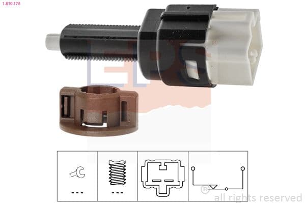 Comutator lumini frana EPS Made in Italy - OE Equivalent 1.810.178