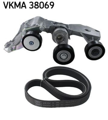 Set curea transmisie cu caneluri SKF VKMA 38069