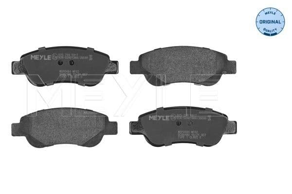 set placute frana,frana disc MEYLE -ORIGINAL: True to OE. 025 239 5917