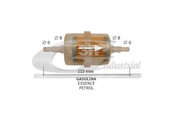 filtru combustibil 3RG B2000