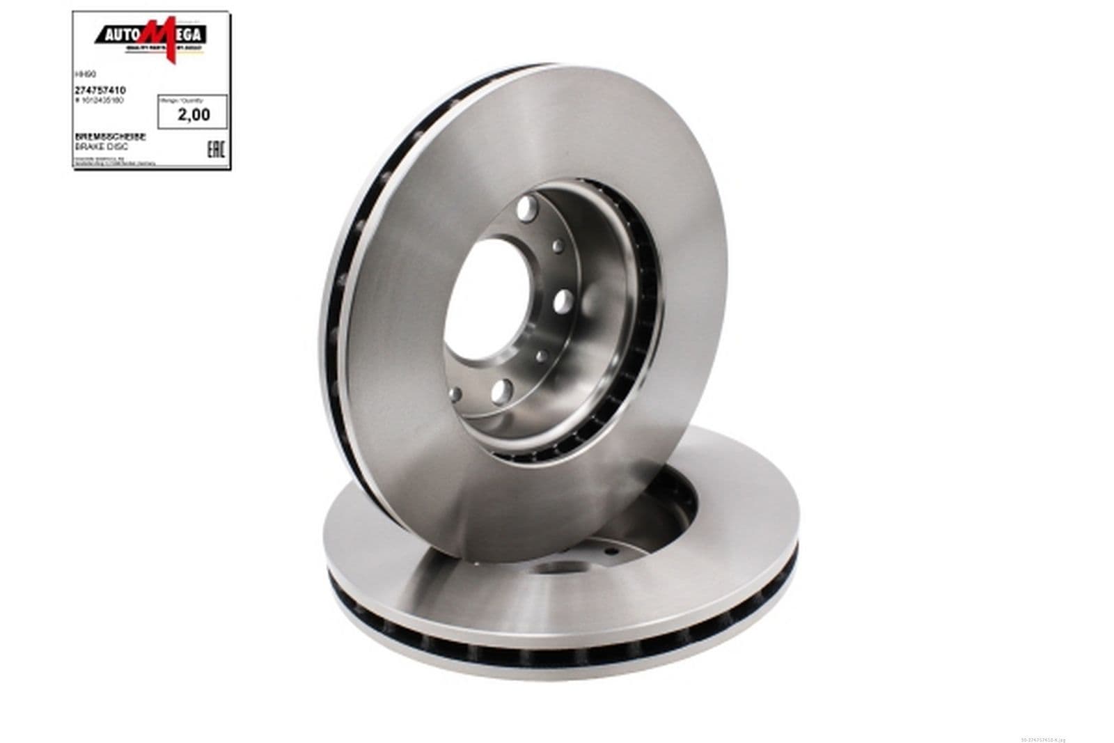 Disc frana AUTOMEGA 274757410