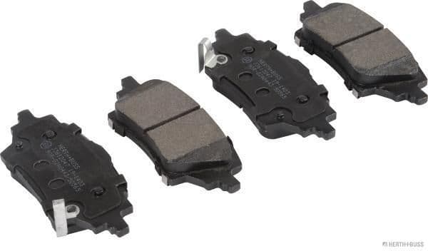 set placute frana,frana disc HERTH+BUSS JAKOPARTS J3612047
