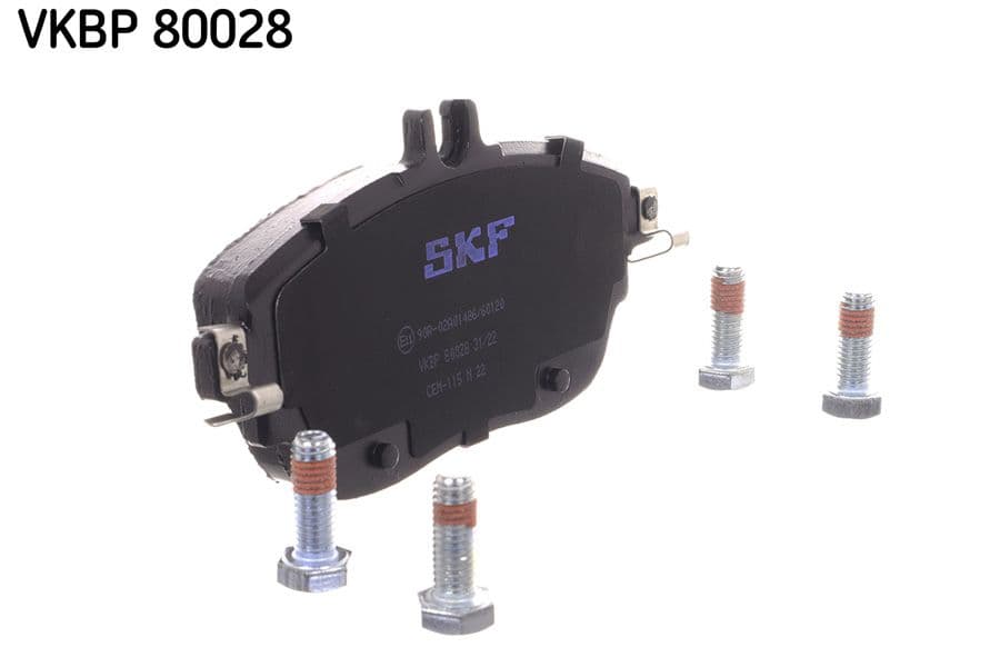 set placute frana,frana disc SKF VKBP 80028