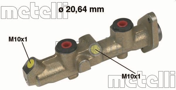 Pompa centrala, frana METELLI 05-0251