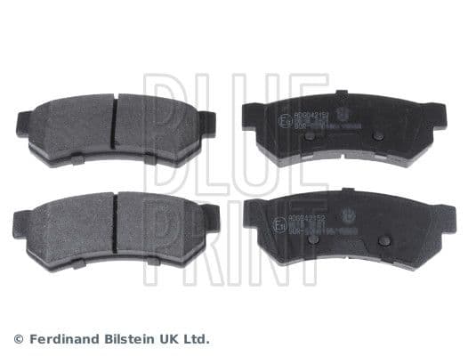 set placute frana,frana disc BLUE PRINT ADG042152