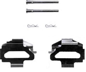 Set accesorii, placute frana BREMBO A 02 231