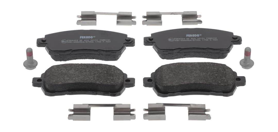 set placute frana,frana disc FERODO PREMIER ECO FRICTION FDB5181