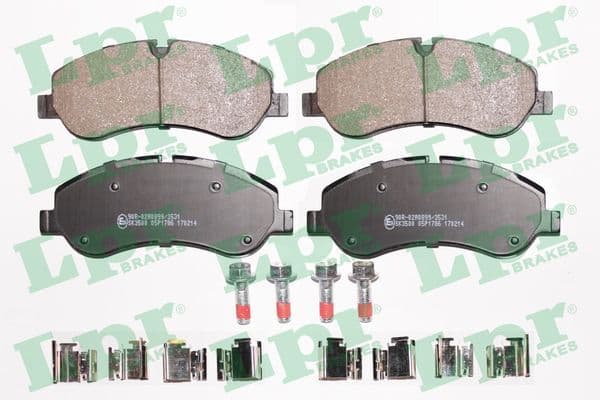 set placute frana,frana disc LPR 05P1786