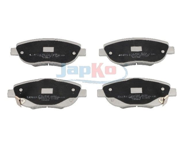 set placute frana,frana disc JAPKO 50276