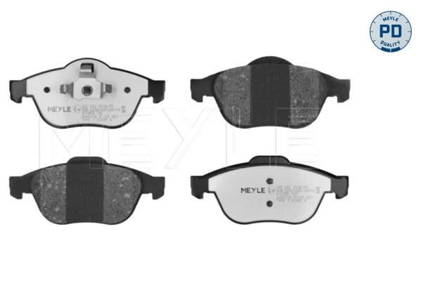 set placute frana,frana disc MEYLE -PD: Advanced performance and design. 025 232 4518/PD