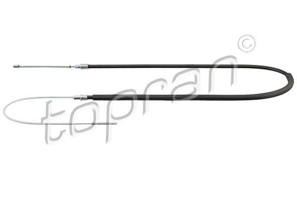 Cablu, frana de parcare TOPRAN 102 833