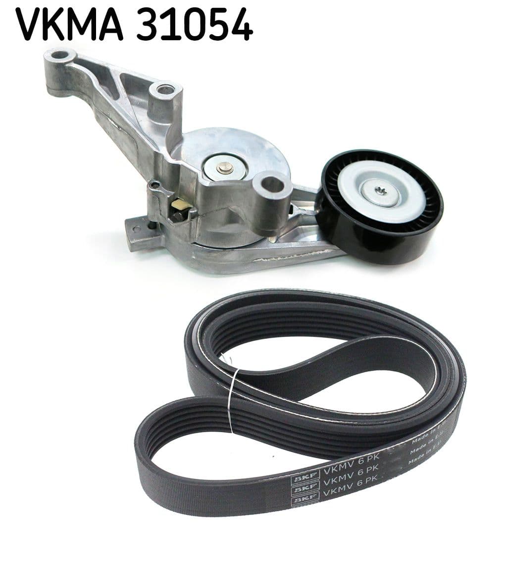 Set curea transmisie cu caneluri SKF VKMA 31054