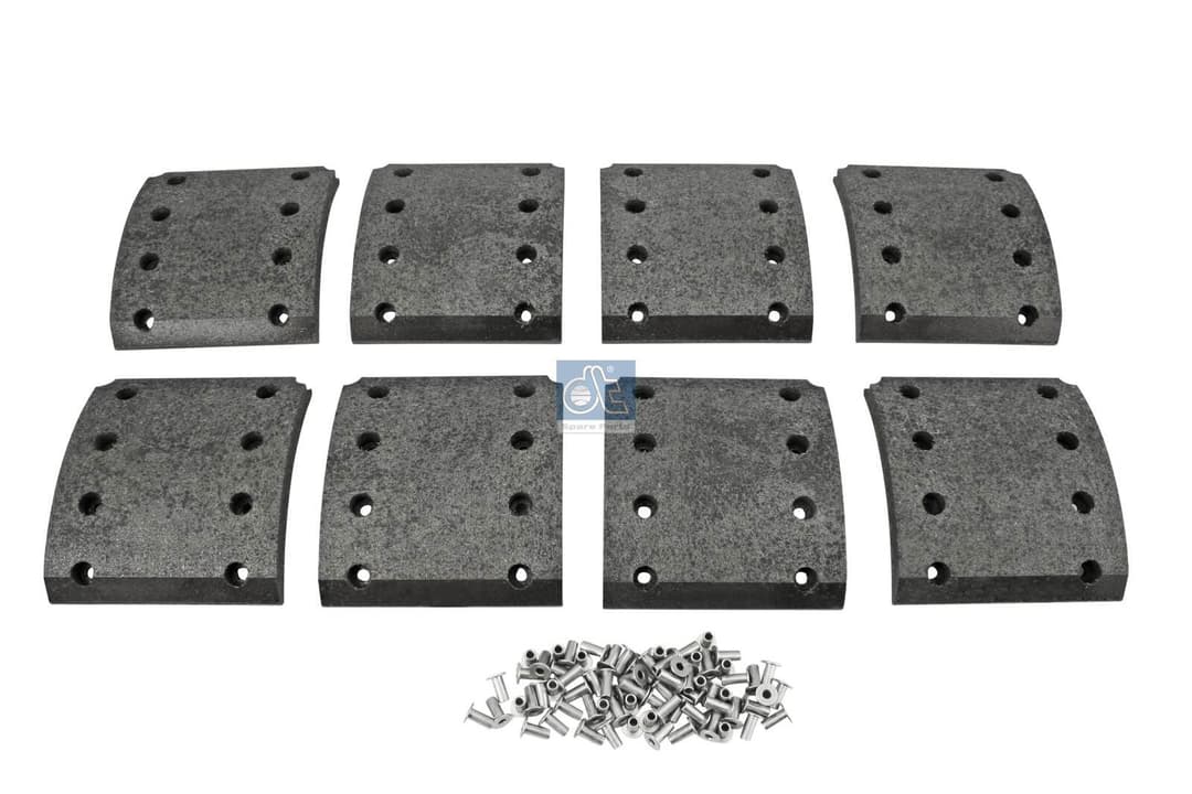 Set garnituri de frictiune, frana tambur DT Spare Parts 6.95001