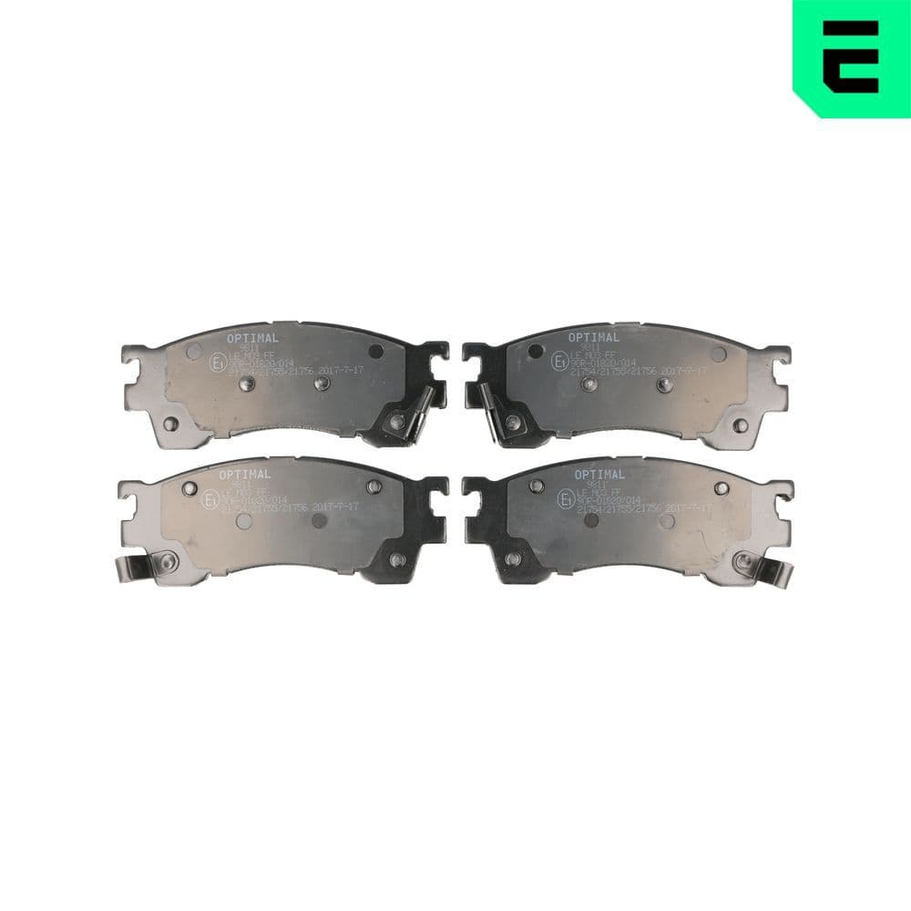 set placute frana,frana disc OPTIMAL BP-09811