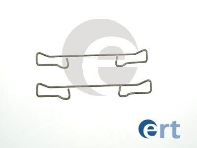Set accesorii, placute frana ERT 420010