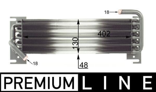 Radiator ulei, ulei motor MAHLE BEHR *** PREMIUM LINE *** CLC 56 000P