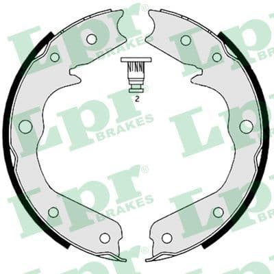 Set saboti frana, frana de mana LPR 08970
