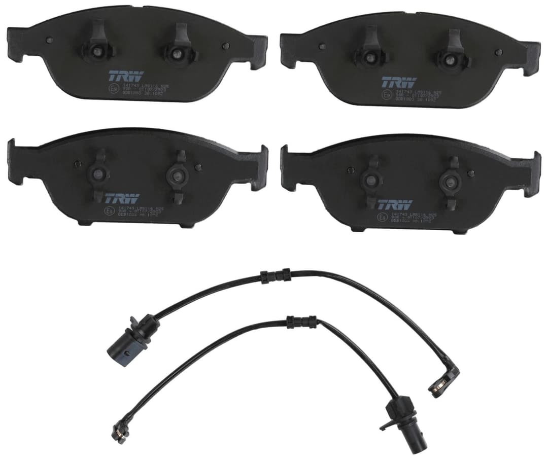 set placute frana,frana disc TRW GDB1883