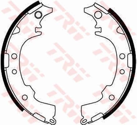 Set saboti frana TRW GS8652
