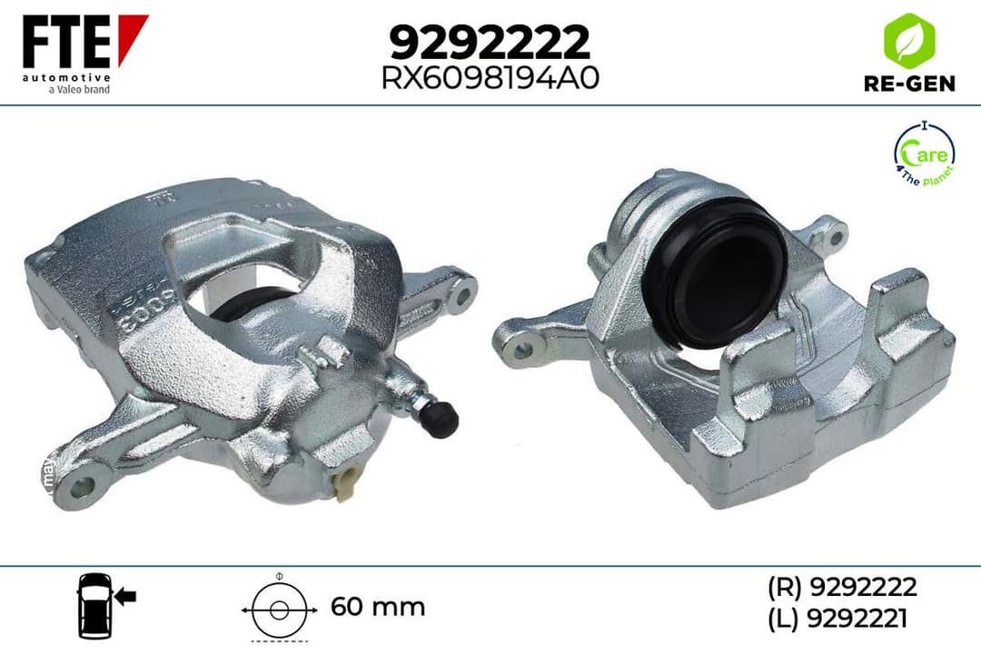 Etrier frana FTE 9292222