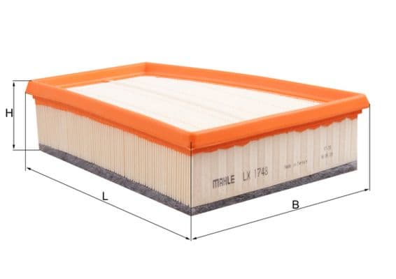 Filtru aer MAHLE LX 1748